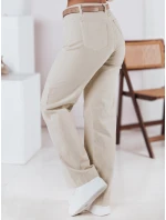 Dámské kalhoty světle béžové Dstreet model 21982217 - FashionStreet