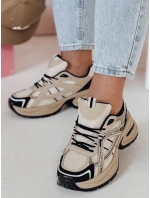 MODERMAX khaki dámske tenisky FashionStreet ZY0899 MODERMAX khaki dámske tenisky FashionStreet ZY0899