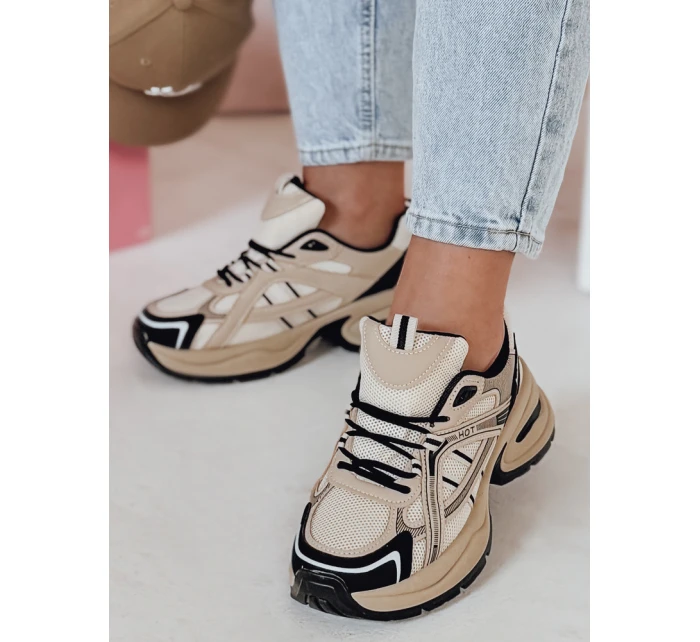 MODERMAX khaki dámske tenisky FashionStreet ZY0899 MODERMAX khaki dámske tenisky FashionStreet ZY0899