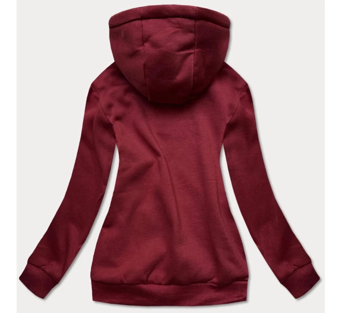 Damska bluza bordowa model 21721822 - J.STYLE
