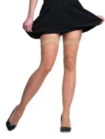 Samodržiace pančuchy Fascination UP 15 DEN - Bellinda - amber