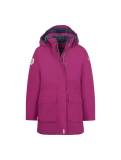 Dívčí nepromokavá růžová péřová bunda model 21350567 - Trollkids