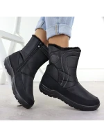 Dámské ploché zateplené sněhule černé model 21906490 - Potocki Dámské ploché zateplené sněhule černé model 21906490 - Potocki