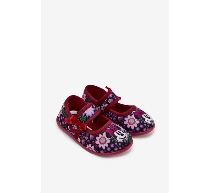 Balerínky Bačkory Pro Dívky MINNIE MOUSE Bordeaux Nomi
