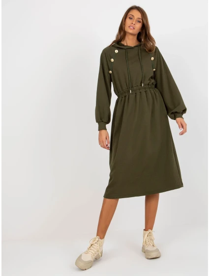 Dámské šaty RV SK model 17802938 khaki - FPrice