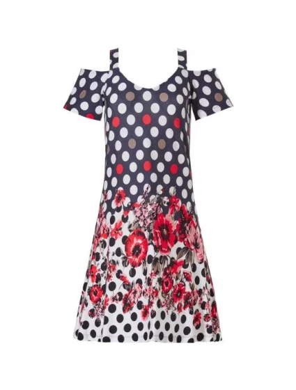 Dámske plážové šaty 16201-120-3 modré-bodka - Pastunette