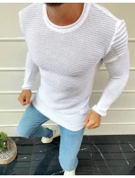 Pánský svetr v barvě ecru model 21962610 - FashionStreet