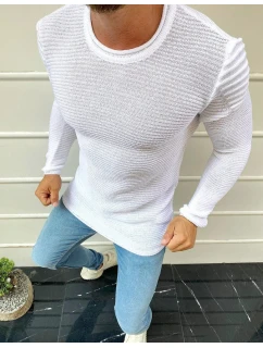 Pánský svetr v barvě ecru model 21962610 - FashionStreet