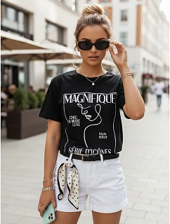 Tshirt damski czarny model 22156767 - FashionStreet
