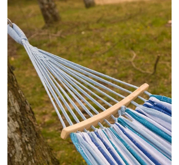 Zahradní síť pro 2 osoby Luxe XXL cm modrá model 21803927