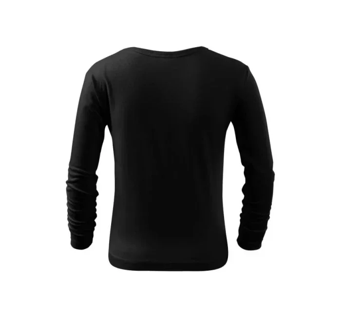 Tričko Malfini Fit-T LS Jr MLI-12101 černá Tričko Malfini Fit-T LS Jr MLI-12101 černá