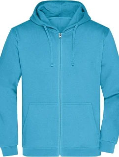 JN Pánská mikina s kapucí 02.0 turquoise model 22437052 - Daiber