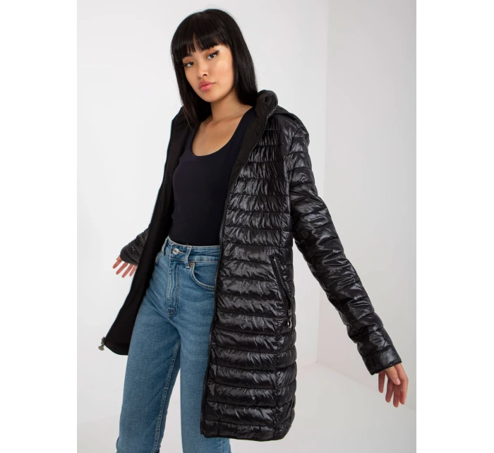 Dámsky kabát NM KR P22 6206 1.70P čierny