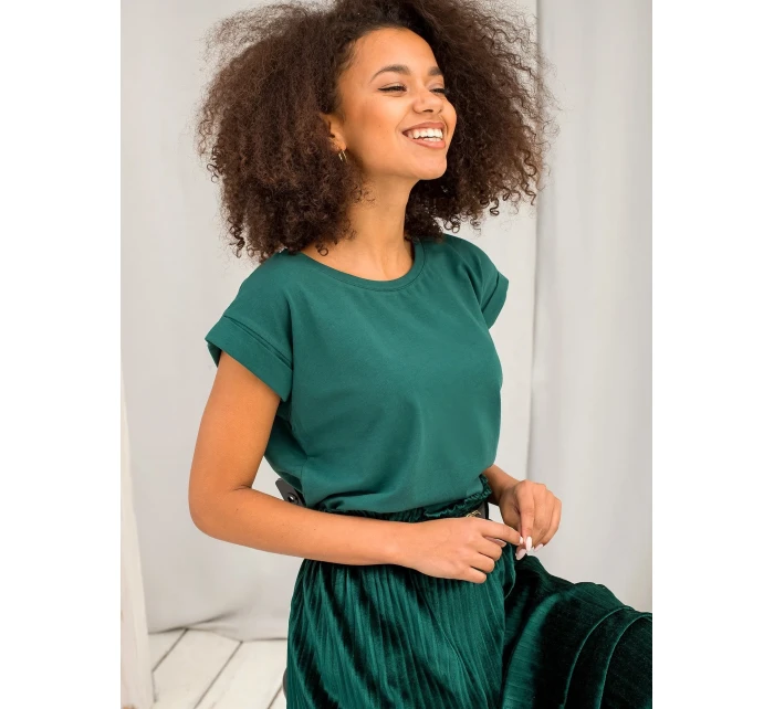 Tričko RV TS 4833.28P tmavo zelená