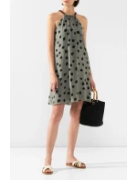 Dámske šaty M3006-407 zelenočierna - Maryn Mehlhorn Dámske šaty M3006-407 zelenočierna - Maryn Mehlhorn