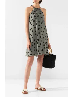 Dámske šaty M3006-407 zelenočierna - Maryn Mehlhorn