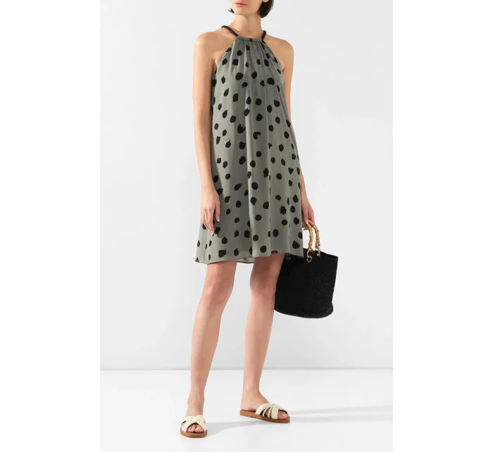 Dámske šaty M3006-407 zelenočierna - Maryn Mehlhorn Dámske šaty M3006-407 zelenočierna - Maryn Mehlhorn