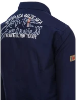 Pánská tmavě modrá košile model 21966560 - Dstreet