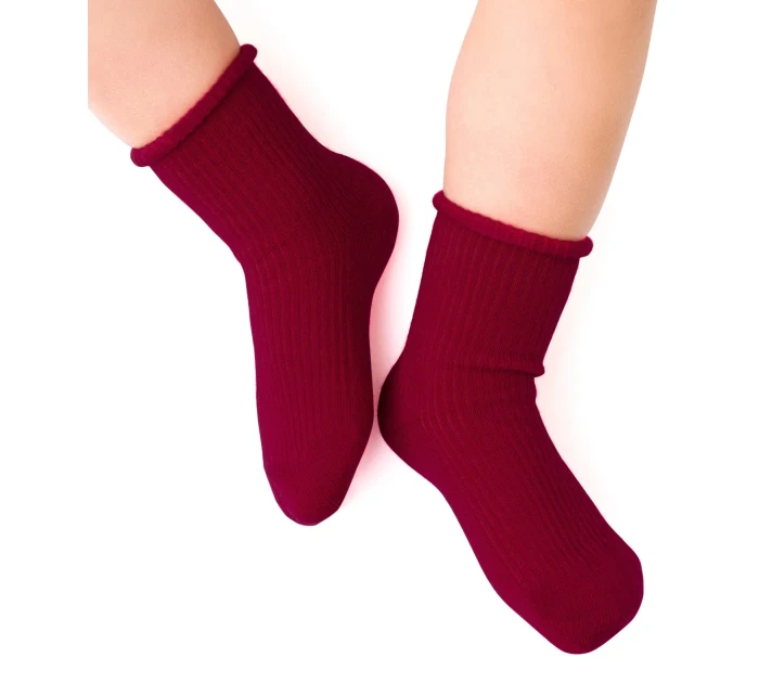 Dětské žebrované ponožky Merino Wool model 18873068 - Steven Dětské žebrované ponožky Merino Wool model 18873068 - Steven