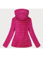 Růžová oboustranná dámská bunda model 9088271 - Libland Růžová oboustranná dámská bunda model 9088271 - Libland