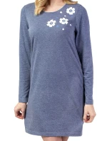 Dámska nočná košeľa 141 modrá - REGINA Dámska nočná košeľa 141 modrá - REGINA