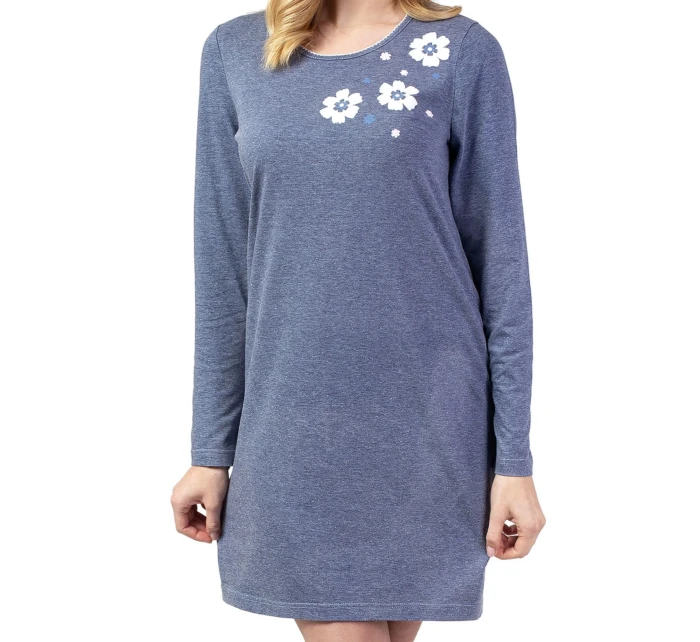 Dámska nočná košeľa 141 modrá - REGINA Dámska nočná košeľa 141 modrá - REGINA