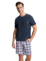 Pánské pyžamo model 17189715 modré - Luna