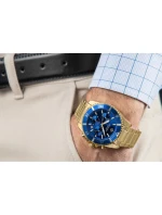 Pánské hodinky Chronograph Sapphire Gold Blue model 21807543 - Giewont Pánské hodinky Chronograph Sapphire Gold Blue model 21807543 - Giewont