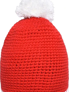 MB  čepice s lemem a bambulí 03. red/white model 22496309 - Daiber