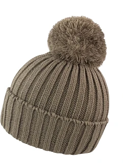 R Pletená čepice s bambulí 28. model 22424910 - Result Headwear