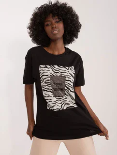 T shirt PM TS model 19529452 czarny - FPrice