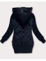 Tmavě modrá dámská s kapucí model 21240204 - LHD