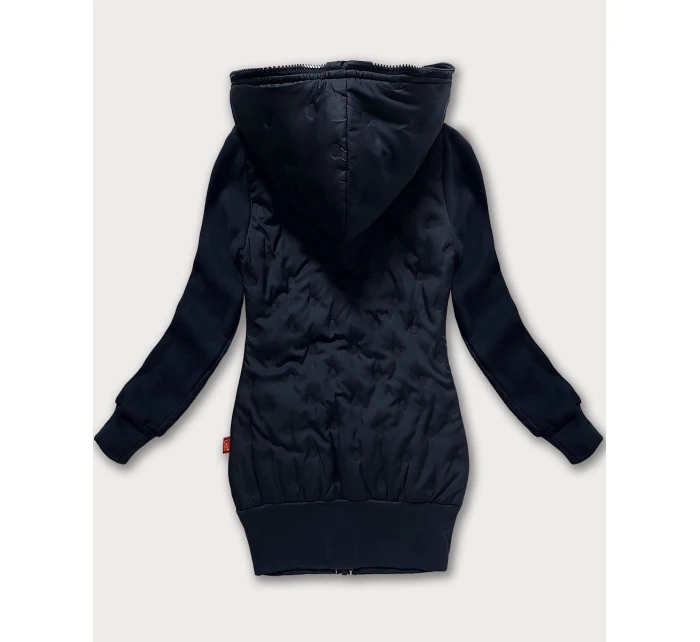 Tmavě modrá dámská s kapucí model 21240204 - LHD