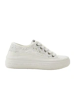 Lee Cooper dámske športové topánky white platform lace-up women's