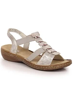 Dámske pohodlné sandále Rieker 62850-90 Dámske pohodlné sandále Rieker 62850-90