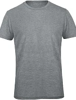 B&C Triblend /men Pánske tričko 01.TM55 svetlosivá melírovaná