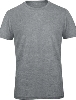 B&C Triblend /men Pánske tričko 01.TM55 svetlosivá melírovaná