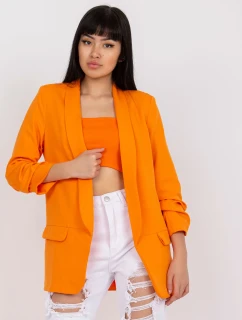 Dámske sako DHJ MA 7684 jasne oranžové