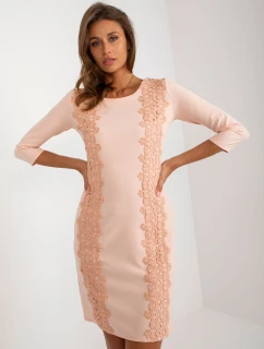 LK SK 506583 šaty.21P broskyňa