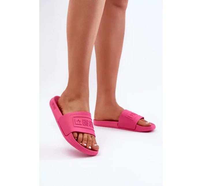 Ľahké dámske papuče Big Star OO274037 Fuchsia Ľahké dámske papuče Big Star OO274037 Fuchsia
