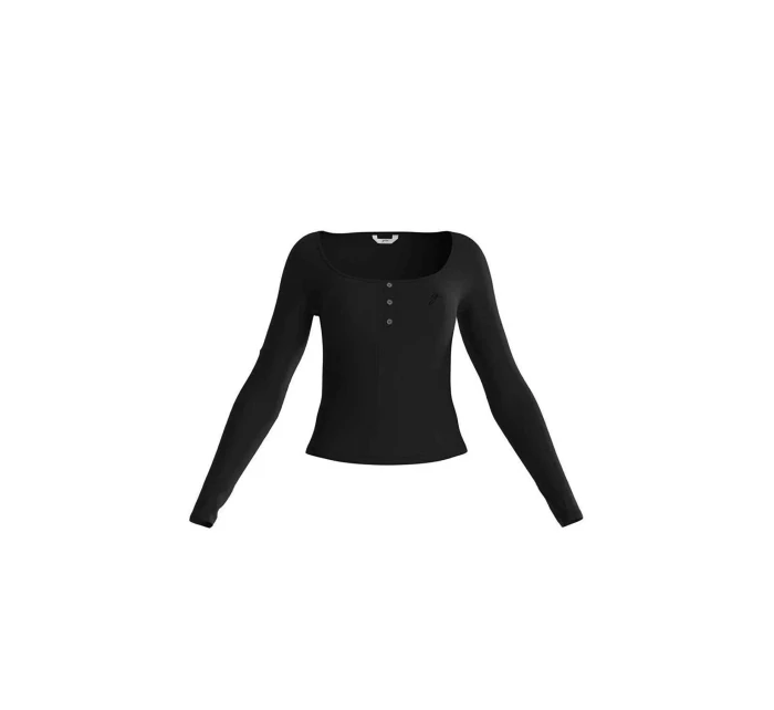 Dámske tričko O3BP01KBXB - JBLK čierne - Guess Dámske tričko O3BP01KBXB - JBLK čierne - Guess