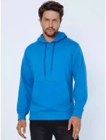 Pánska mikina s kapucňou modrá FashionStreet BX5024