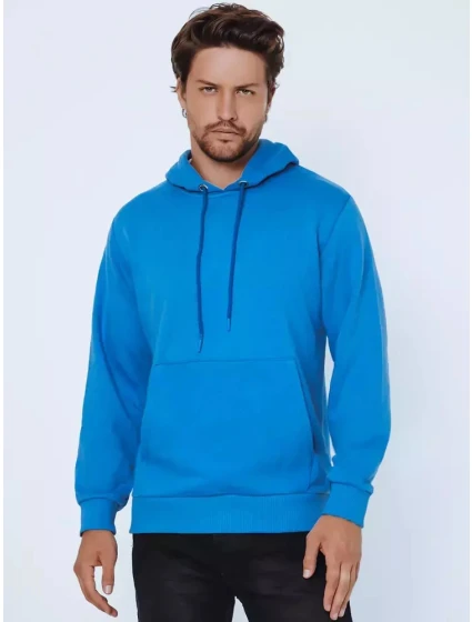 Pánska mikina s kapucňou modrá FashionStreet BX5024