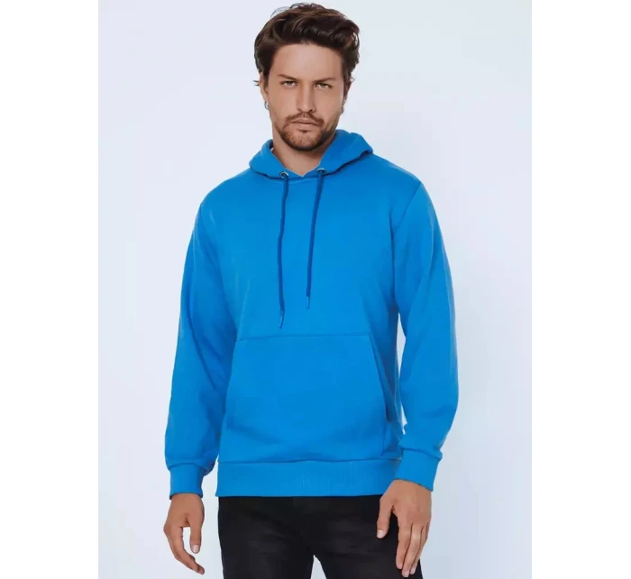 Pánska mikina s kapucňou modrá FashionStreet BX5024