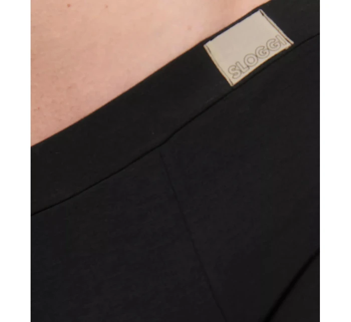 Pánske boxerky GO Natural Hipster C2P - BLACK - black 0004 - SLOGGI Pánske boxerky GO Natural Hipster C2P - BLACK - black 0004 - SLOGGI