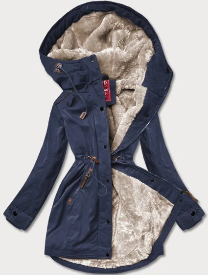 ZIMOWA PARKA DAMSKA Z Z GRANATOWA model 21244714 - LHD ZIMOWA PARKA DAMSKA Z Z GRANATOWA model 21244714 - LHD