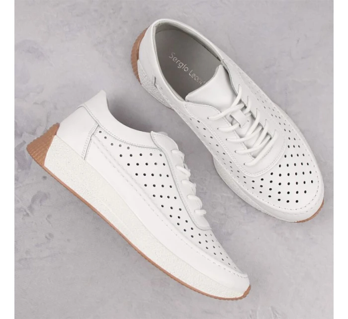 W černé podpatky model 19145986 - SERGIO LEONE