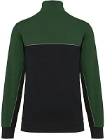 404 Pracovní mikina s 1/4 zipem  green model 22514083 - WK
