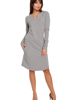 Dámske šaty B017 Grey - BeWear