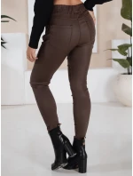 Dámské kalhoty hnědé Dstreet model 21971919 - FashionStreet